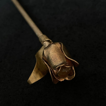 Hair Stick "Amber Bloom"