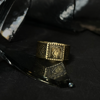 Baltic Zodiac Signet Ring