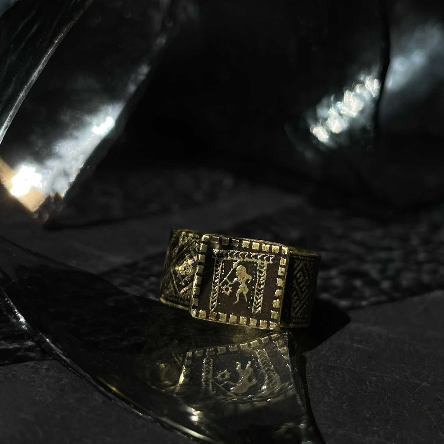 Baltic Zodiac Signet Ring