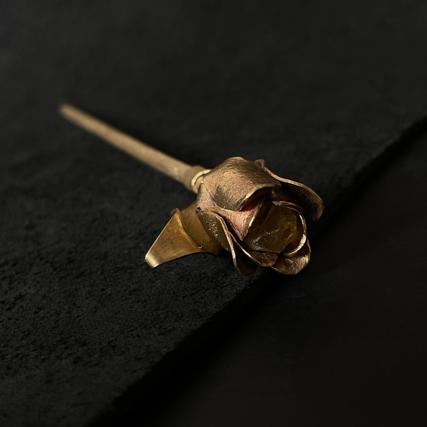 Hair Stick "Amber Bloom"